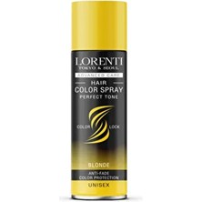 Geçici Renkli Saç Spreyi - Atlın Sarı (Gold) Blonde 150 ml Mech