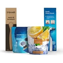 Çelik Dil Temizleyici&pastil&aktif Kömür Diş Macunu&diş Silgisi