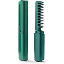 Mini Kablosuz Seramik Saç Düzleştirici Tarak 3 Sıcaklık Ayarı