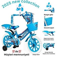 15 Jant Cenix Çocuk Bisikleti 2025 Sert Köpük Teker Portatif 3-5 Yaş Bisiklet Kilit Hediyeli