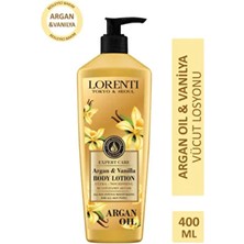 Nemlendirici Vücut Losyonu Argan Oil & Vanilya 400 ml
