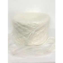 Krem Moher Akrilik Sade Renk El Örgü Ipi Yumaklar 100GR
