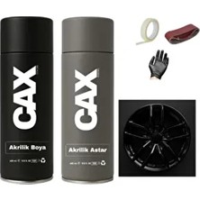 Piano Black Parlak Siyah Extra Pigment Araba-Jant-Metal Sprey Boya Akrilik Astar 400 ml