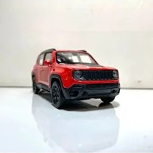 Jeep Renegade Trailhawk 1/36 Ölçek Welly Diecast Metal Model Araba Gerçekçi Detaylarla Oyuncak