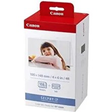 Canon CP-108 10X15 Termal Kağıt 100×148 mm Fotoğraf Çekim Özellikleri ile Yüksek Çözünürlük