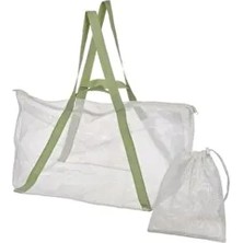 IKEA Dajlıen Beyaz Çanta Polyester Malzeme ile Ergonomik Tasarım 50x36x39 cm 40 Lt