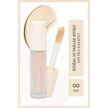 Farmasi Vfx Pro Kapatıcı 00 Gri Renkli Suya Dayanıklı Özellikli Makyaj Ürünü Günlük Kullanım İçin