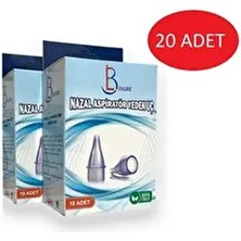 Nazal Burun Aspiratör Uyumlu Yedek Uç 2 Kutu (20 Adet)