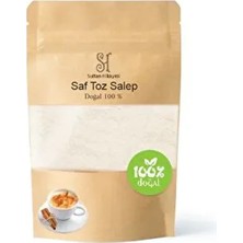 Doğal Saf Sahlep Toz Salep Doğal Meşhur Bucak Sahlebi Dondurma Salebi 90 gr