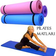 Yoga Mat Egzersiz Aerobik Fitness Yoga Halısı Plates Minderi 6mm Plates Yoga Mat Minderi 50X140CM