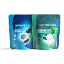 Smokers Beyazlatıcı Activated Charcoal&nane Aromalı Diş Macunu Tableti - 60TABLET