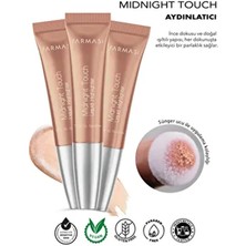 Midnight Touch Yumuşak Sünger Uçlu Likit Highlighter Time To Sparkle 12 ml X3