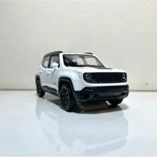 Jeep Renegade Trailhawk 1/36 Ölçek Welly Diecast Metal Model Araba Oyuncak Araba