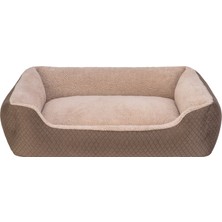 Pet Comfort Bravo Duo  Köpek Yatağı Kahverengi/bej L 90X70CM