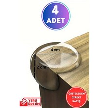 Wappa Bebek Güvenliği İçin 4 Adet Silikon Köşe Koruyucu Masa Kenarları Kaplamak İçin Renkli Koruma