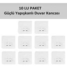 Güçlü Kendinden Yapışkanlı Kancalar Köşe Rafı Banyo Duş Rafı Kancası, Su Geçirmez Askı