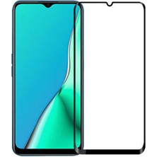 Oppo Reno 3 Uyumlu Ön Koruma Seramik Nano Ekran Koruyucu (Siyah)