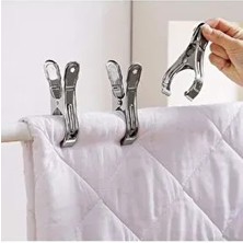 2 Adet Xl Boy Çelik Şezlong Mandalı , Halı Asma Mandalı , Battaniye ve Plaj Havlusu Mandalı