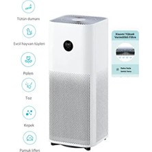 Xiaomi Premium Hava Temizleyici Beyaz, 3'ü 1 Arada Hepa Filtreli Özelliklerle Yüksek Yaşam Kalitesi Sunar
