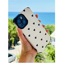 Go Aksesuar Apple Iphone 13 -14 Uyumlu Esnek Silikon Kılıf Kaplama Tasarımı ile Kahverengi