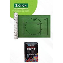 2 Ürün - Puzzle Halısı 1000'LIK Puzzle Yapıştırıcısı 1000'LIK - Puzzle'larınız Için Mükemmel Çözüm