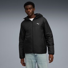 Puma Essentials Ligth Padded Erkek Siyah Kapüşonlu Mont