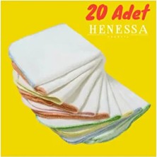 20 Adet Pamuklu Bebek Ağız Mendili (Sırt, Yüz ve Ter) 20×20