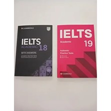 Odtü Yayıncılık Cambridge English University IELTS Academic 18-19 İki Kitap Sınav Bilgisi ile Eğitim Seti