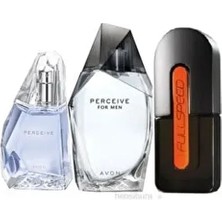 Perceive Edt 100ML Erkek Perceive  Edp 50ML Kadın Full Speed Edt 75 ml Erkek Parfüm