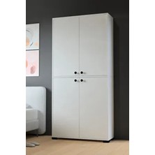 Madrid No.1 Raflı Gardırop