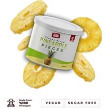 Dondurularak Kurutulmuş Ananas Taneleri - Sağlıklı Atıştırmalık, Freeze Dry Yöntemiyle Üretilmiş