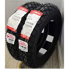 Irc İNLAS 350-10 Tubeless Mb-79 Scooter Takım 2 Adet Motorsiklet Lastiği 3.50-10 2025 Üretim Tarihli