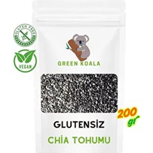 Green Koala 200 gr Chia Tohumu Organik Gluten İçermez Vegan Sağlıklı Beslenme İçin