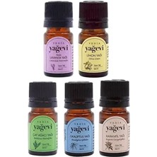 Yağevi Yagevi Lavanta Limon Çay Ağacı Okaliptus Karanfil Uçucu Yağ Seti 5X5 ml Doğal Özellikler