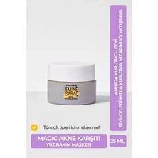 EMİNE SARAÇ Magic Akne Karşıtı Yüz Bakım Maskesi 25 ml Paraben İçermeyen Tüm Cilt Tipleri İçin Etkili