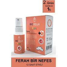 Biovella Çocuklar İçin Çilek Aromalı Ağız Kokusu Önleyici Sprey 30 ml Ekstra Ferah Nefes Sağlar