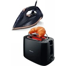 Philps DST7510/80  Buharlı Ütü ve HD2581/90 Ekmek Kızartma Makinesi Seti