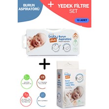 Bebek Nazal Burun Aspiratörü - Yedek Uç Aspiratör Filtresi 10 Adet / Burun Aspiratörü / Yedek Uç