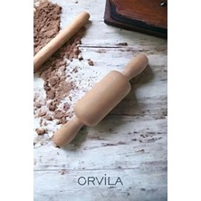 Mini Boy Ahşap Merdane 25 cm