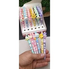 Sanrio Kawaii 3D Figürlü Silinebilir Mürekepli Silgili Tükenmez Kalemler Okul Öncesi Hediyelik 1ADET