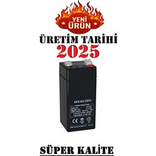 Redmoon Yüksek Kapasiteli 4V4AH Terazi Aküsü 2025 Yılı Üretimli Süper Kalite ve Kolay Takılabilir Tasarım