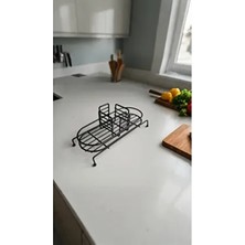 Karteya Bej Renkli Metal Sıvı Sabunluk Standı 250 ml Ve 500 ml Uyumlu Şık Tasarım Ve Kolay Temizlik