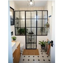 Bambu Iç ve Dış Mekan Kaydırmaz Su Geçirmez Paspas Çok Amaçlı Mat 80X50