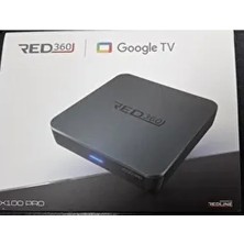 Red 360 X100 Uyumlu Pro Google Tv Box