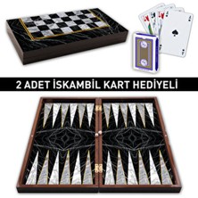 Star Cafe Tavla Siyah Mermer