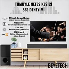 Premium 600WATT Güç, Dolby Digital, Virtual:x, Dts Surround Sistem, Lg Thinq, Aı Sound Pro