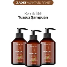SimyCare Tuzsuz 500 ml Kemik Ilikli Saç Şampuanı Unisex Tüm Saç Tipleri İçin Güçlendirici Etki