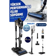 Aqua Trio Özel Seri Otomatik Kendini Temizleme Islak ve Kuru Dikey Süpürge XW94A3/11