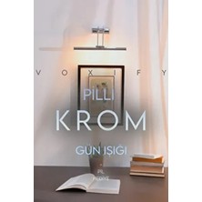 Pilli Krom Gün Işığı Duvar Apliği Banyo Aydınlatma Ayna Üstü LED Tablo Aplik A+ Loş Işık 3000K