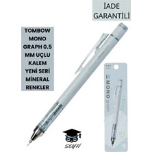 Tombow Mineral Mono Graph 0.5 mm Uçlu Kalem Mavi Renkli Pastel Mineral Kalem 2025 Serisi